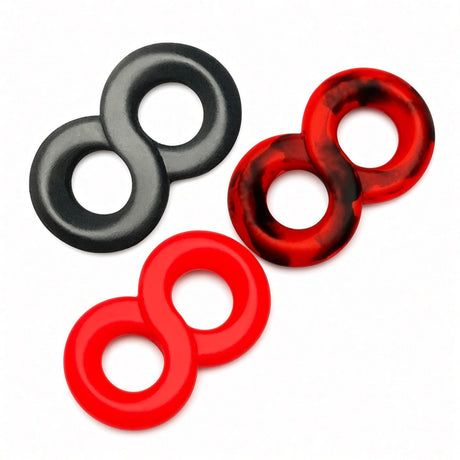 Infinity Loop Silicone Cockring, Single from Topped Toys.