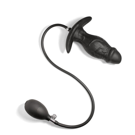 Inflatable Dildo Plug w Magnetic Inflator from Brutus.