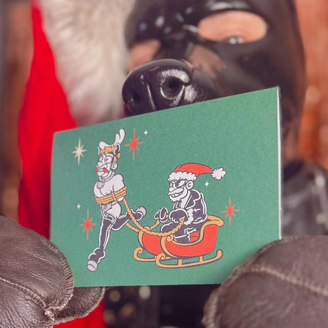 "Kinkster" Xmas Card Pack from James Newland Illustration.