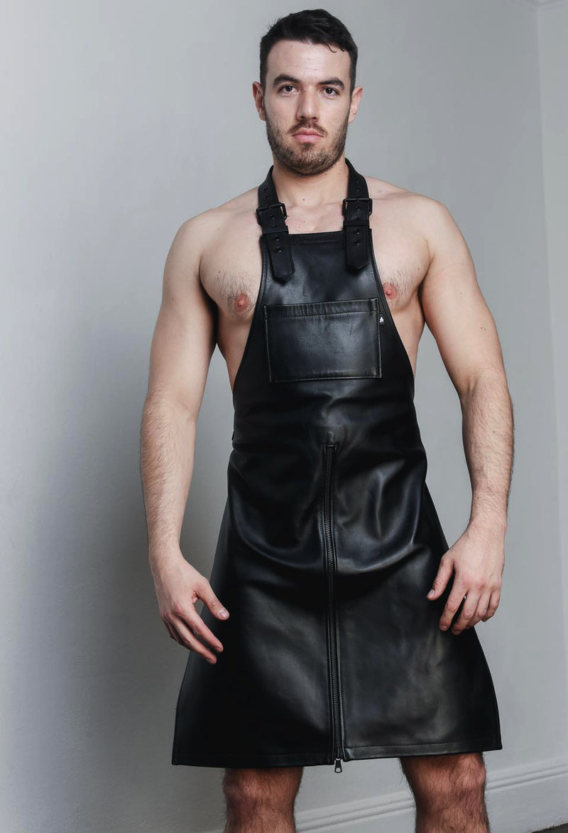 Men's Leather Butchers Apron