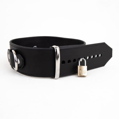 Leather D Ring Collar from REGULATION.