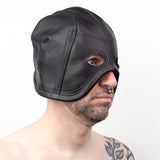 Leather Executioner Hood, Black from Fetters.