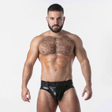 LOCKER GEAR Open Access Jock Brief, Black from Locker Gear.