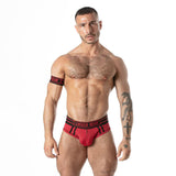 LOCKER GEAR Sweat It Jock Brief, Red from Locker Gear.