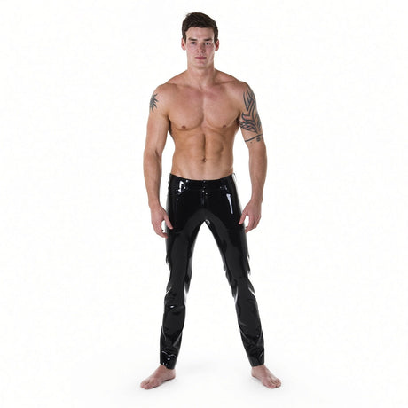 Low-Rise Rubber Jeans // Made to Order from REGULATION.