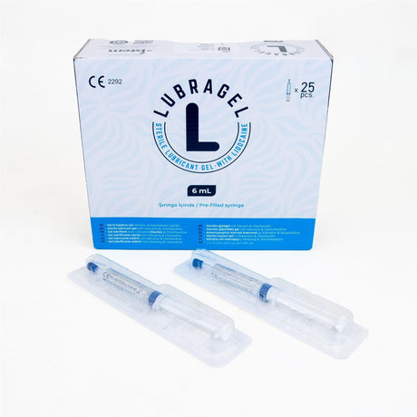 Lubragel Sterile Desensitizing gel 6ml, Box of 25 from Lubragel.