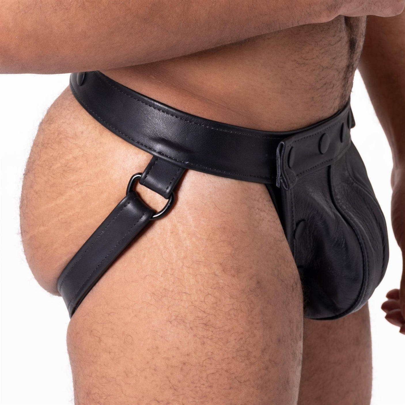 Magnum Leather Jock with Codpiece // Made to Order from Rufstok.