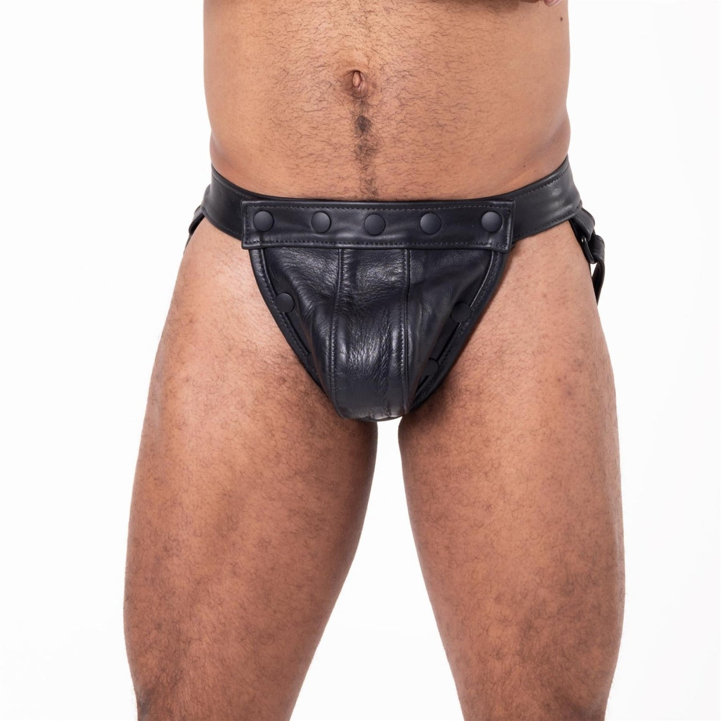 Magnum Leather Jock with Codpiece // Made to Order from Rufstok.