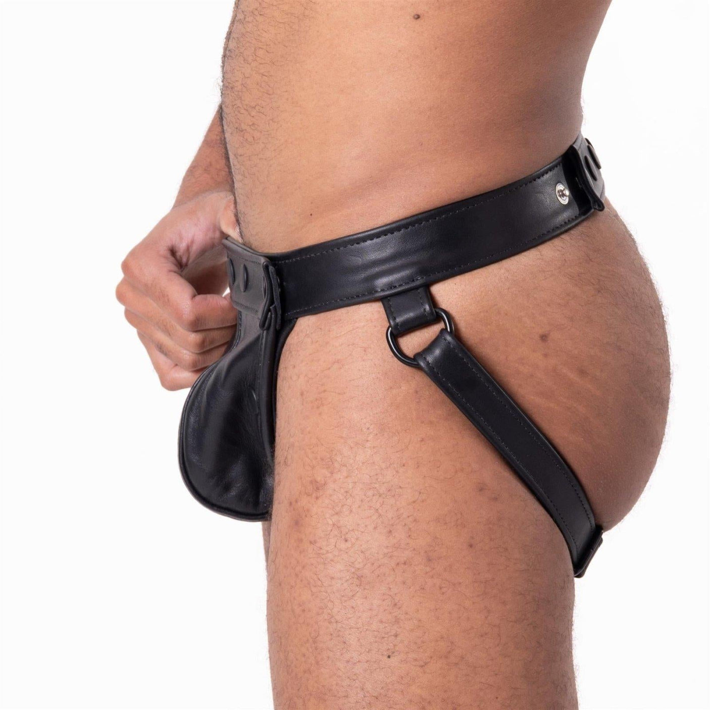 Magnum Leather Jock with Codpiece from REGULATION.