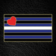 Master of the House Pin, LEATHER FLAG from Master of The House.