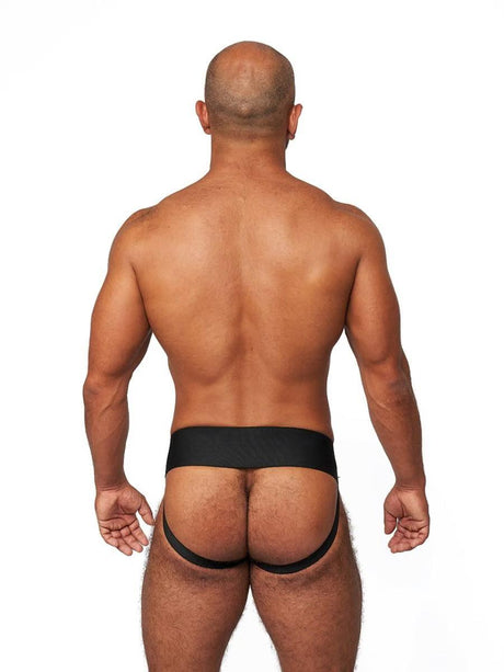 Mister B Leather Premium Jockstrap, Black from Mister B.