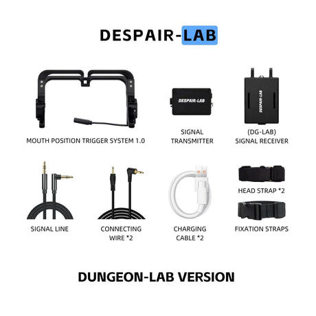 Mouth Position Electro Trigger System 1.0, Dungeon Lab Compatible from Despair-Lab.