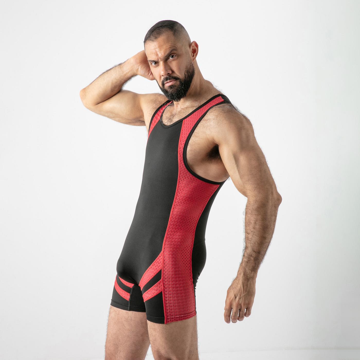 Open Access Singlet, Red from Locker Gear.