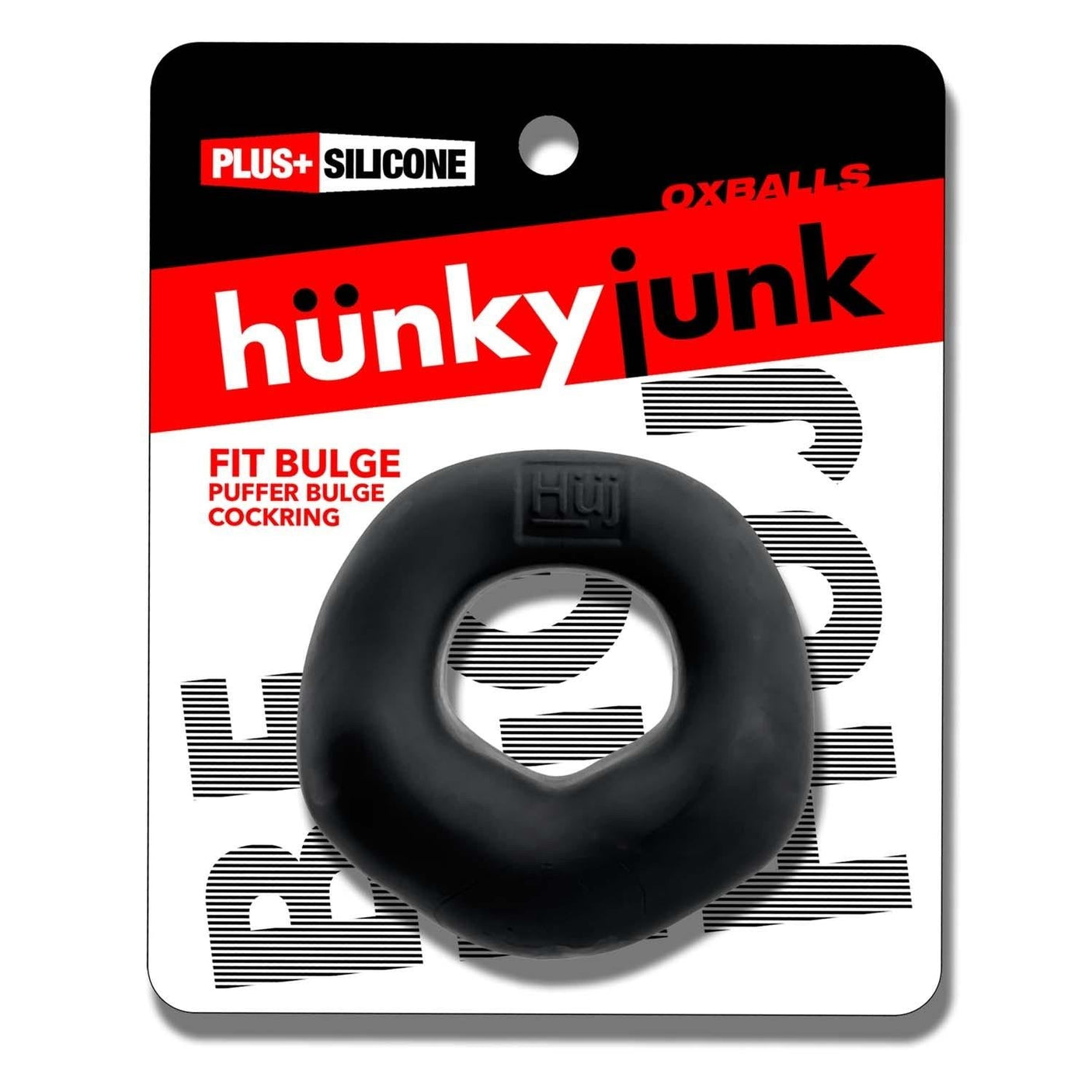 Oxballs Hünkyjunk, Fit Bulge Cockring, Black Fog from Hunkyjunk.