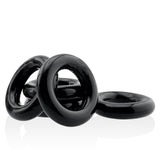 Oxballs Hünkyjunk, Jacker 5-Stack Cockrings, Black from Hunkyjunk.