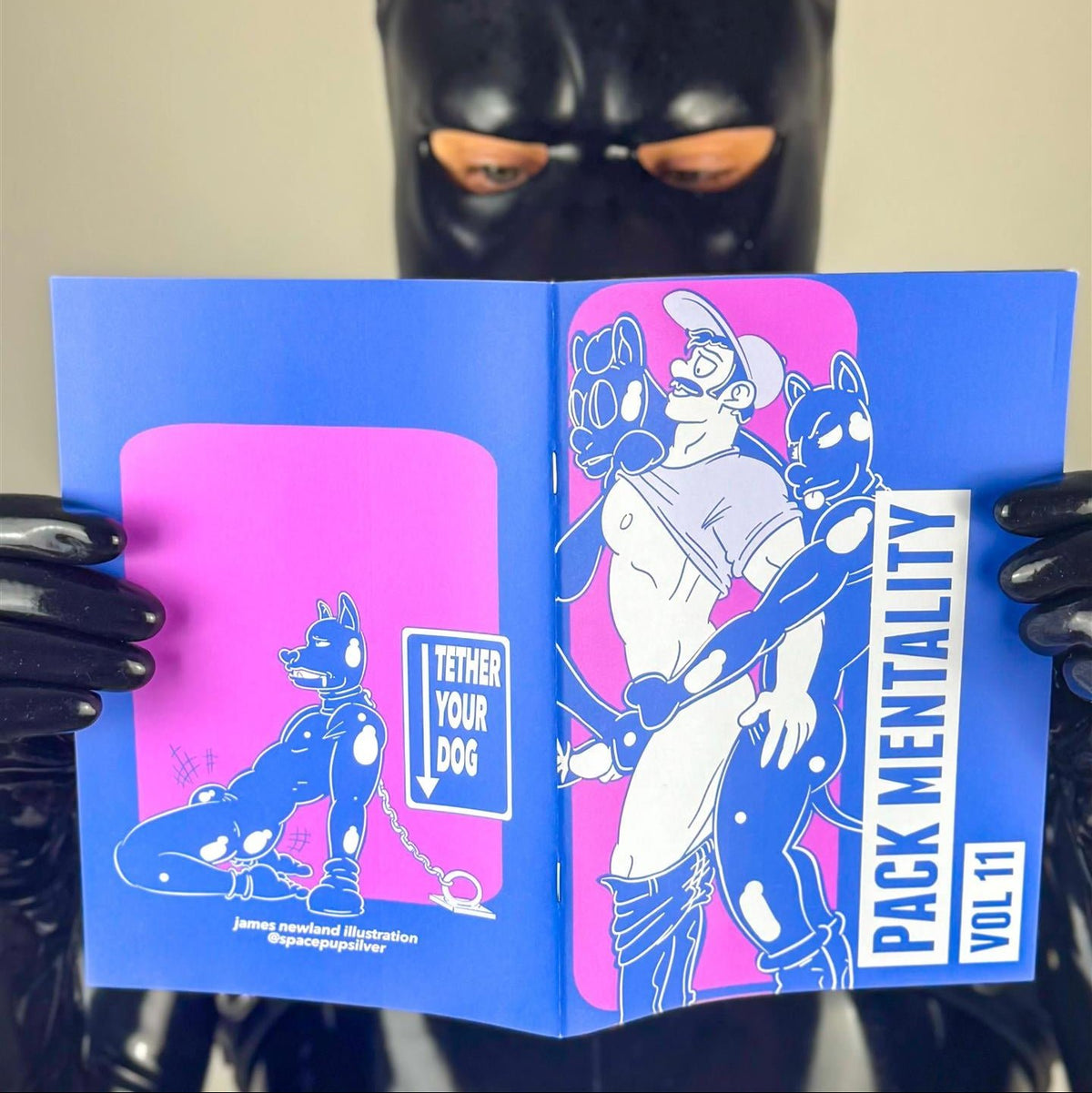 Pack Mentality V11 (A5 Zine) from James Newland Illustration.