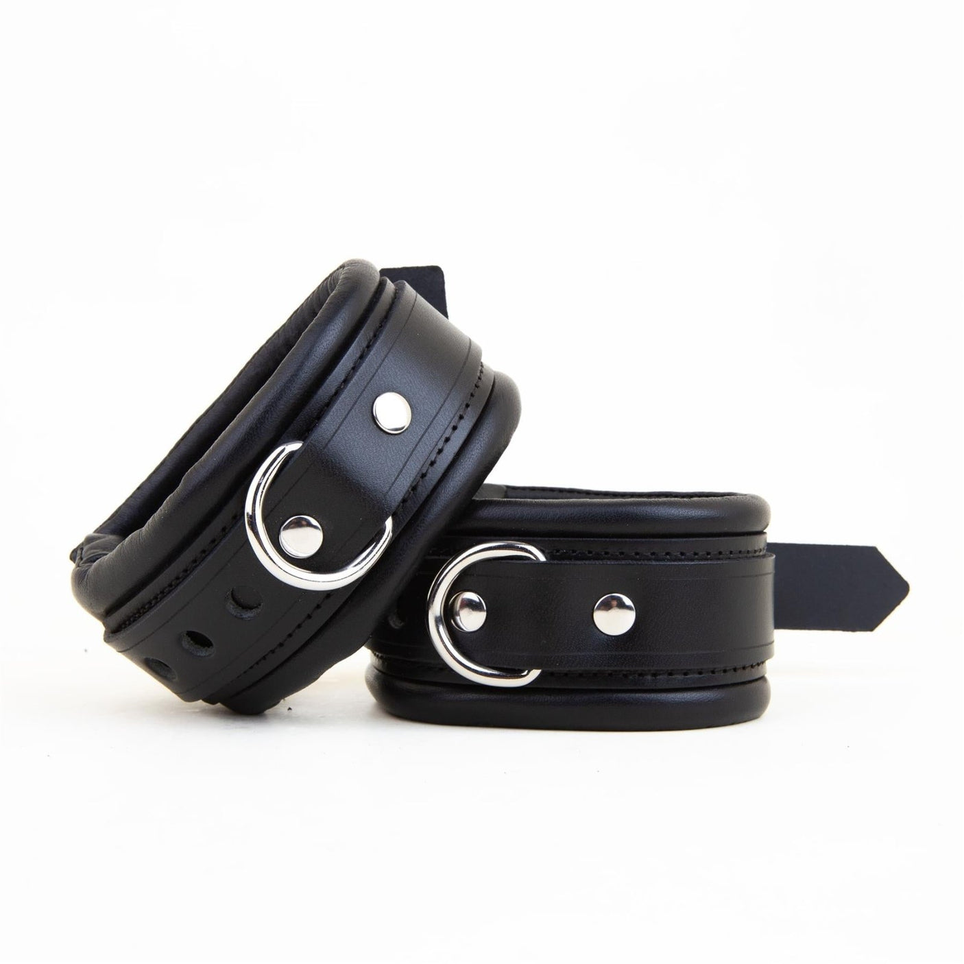 Padded Leather Ankle Cuffs 5cm from REGULATION.