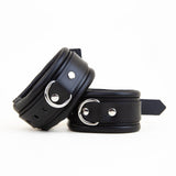 Padded Leather Ankle Cuffs 5cm from REGULATION.