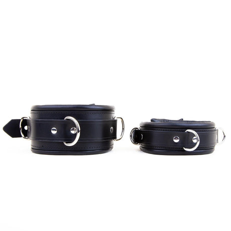 Padded Leather Collar 5cm from REGULATION.
