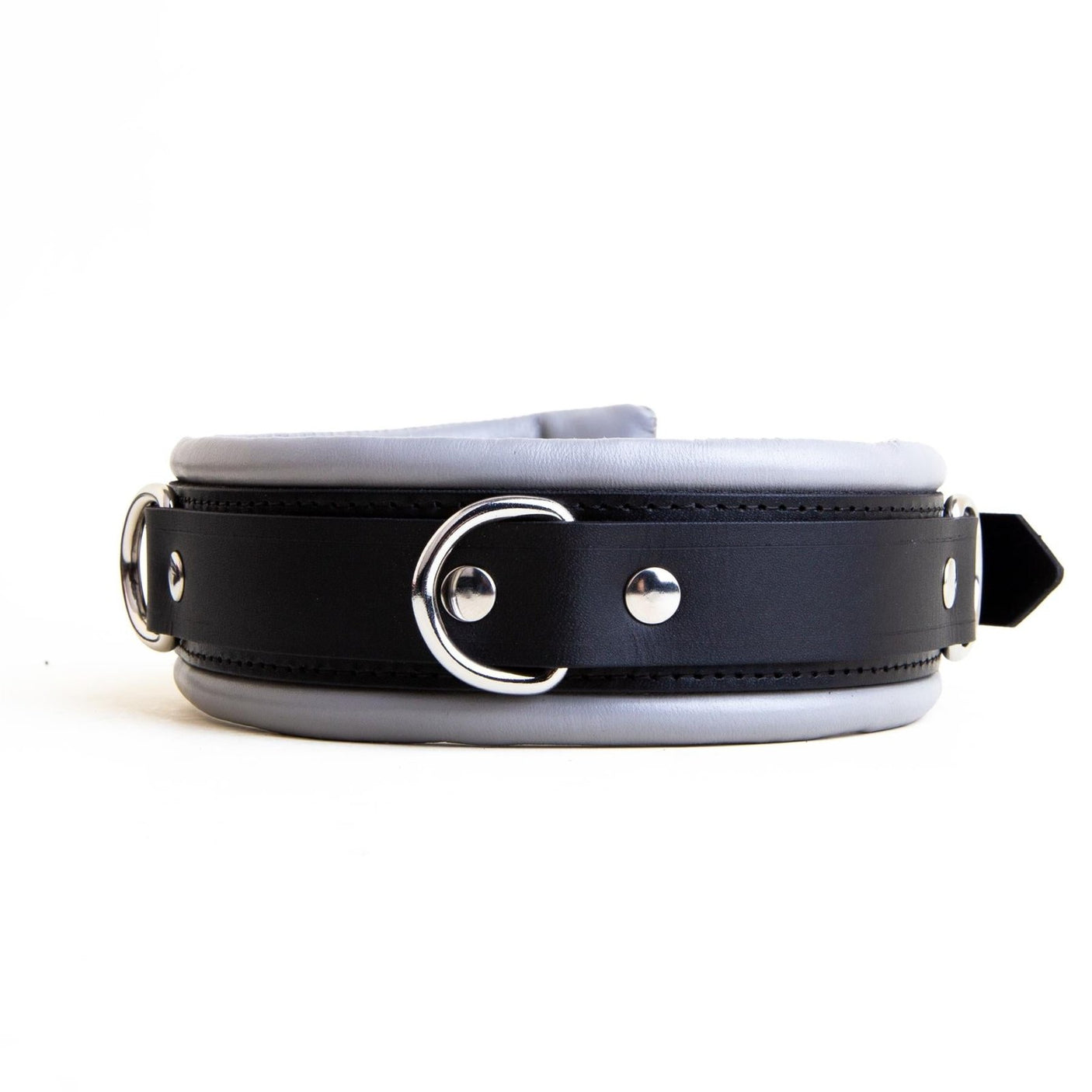 Padded Leather Collar 5cm from REGULATION.