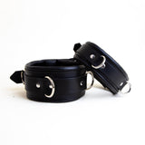 Padded Leather Collar 5cm from REGULATION.