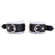 Padded Leather Wrist Cuffs 5cm from REGULATION.