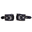 Padded Leather Wrist Cuffs 5cm from REGULATION.