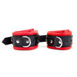 Padded Leather Wrist Cuffs 5cm from REGULATION.