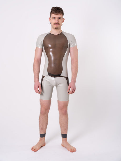 PEAK Rubber T-Shirt, Semi Trans Smokey Black / Light Grey from REGULATION.