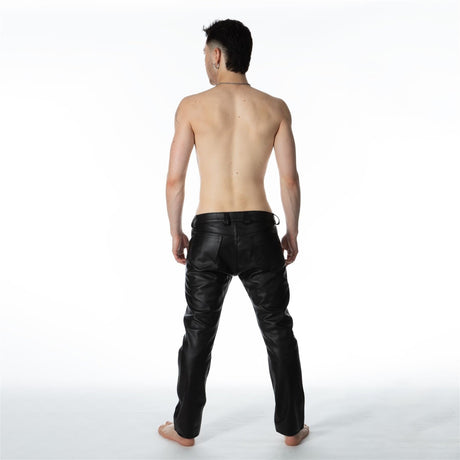 R200 Leather Jeans // Made to order from REGULATION.