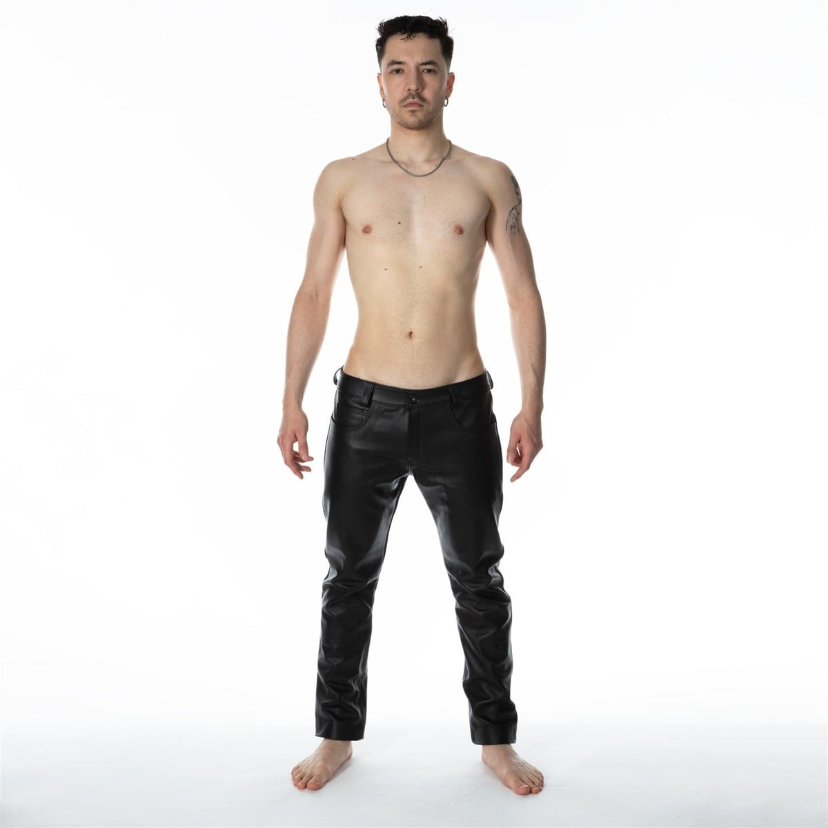 R200 Leather Jeans // Made to order from REGULATION.