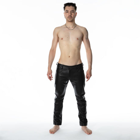 R200 Leather Jeans // Made to order from REGULATION.