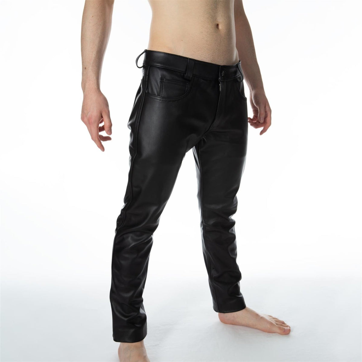 R200 Leather Jeans // Made to order from REGULATION.
