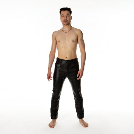 R212 Leather Jeans // Made to order from REGULATION.