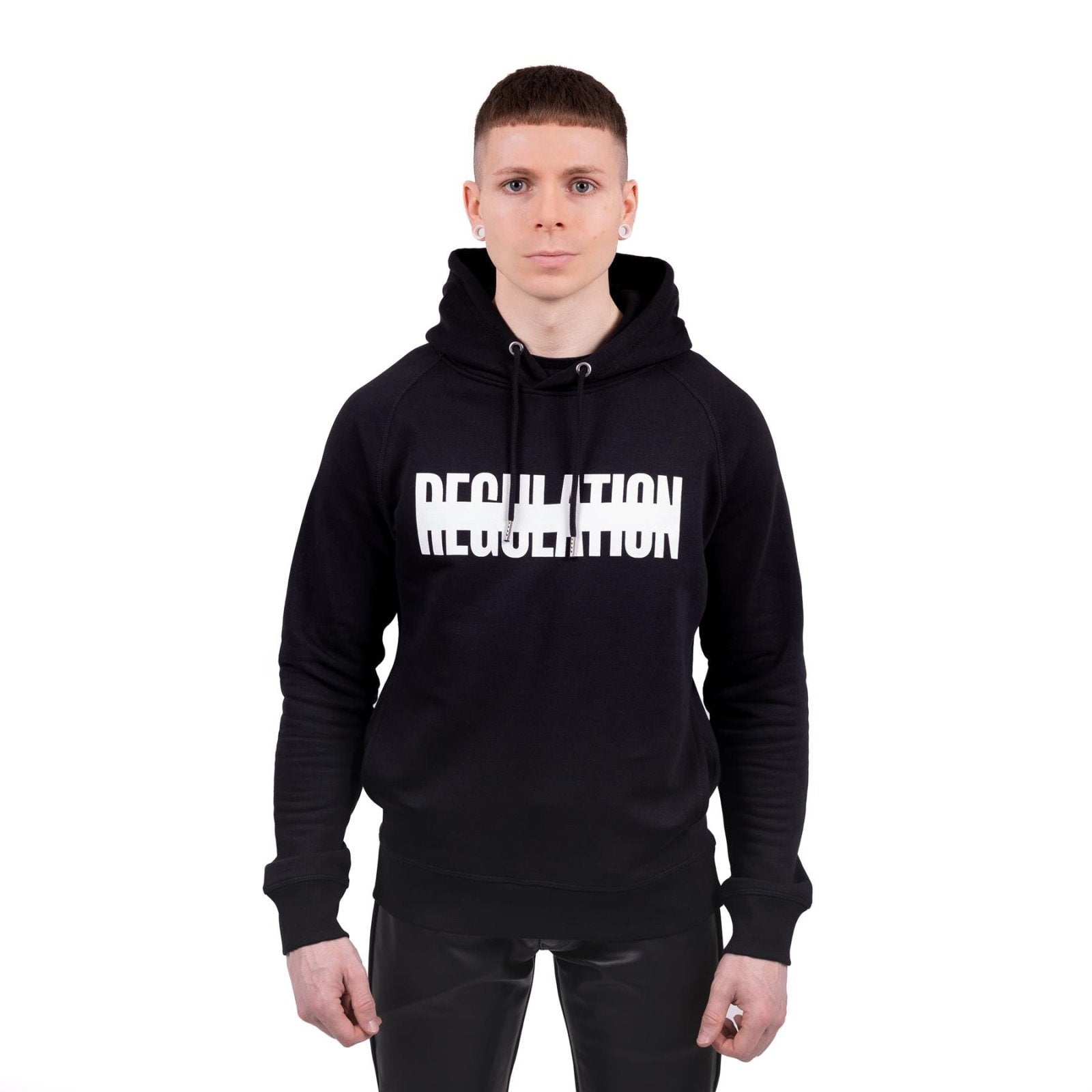 REGULATION #25 Hoodie, Black from REGULATION.