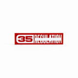 REGULATION Collectors Birthday Logo Pin from REGULATION.