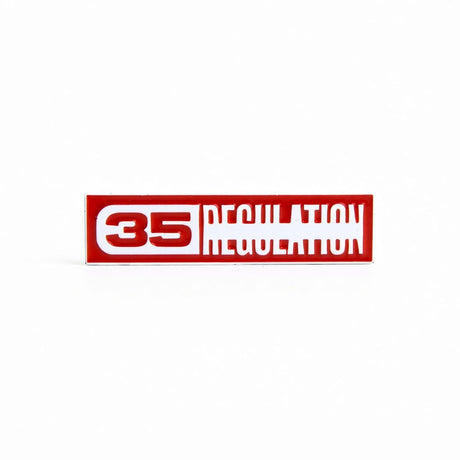 REGULATION Collectors Birthday Logo Pin from REGULATION.
