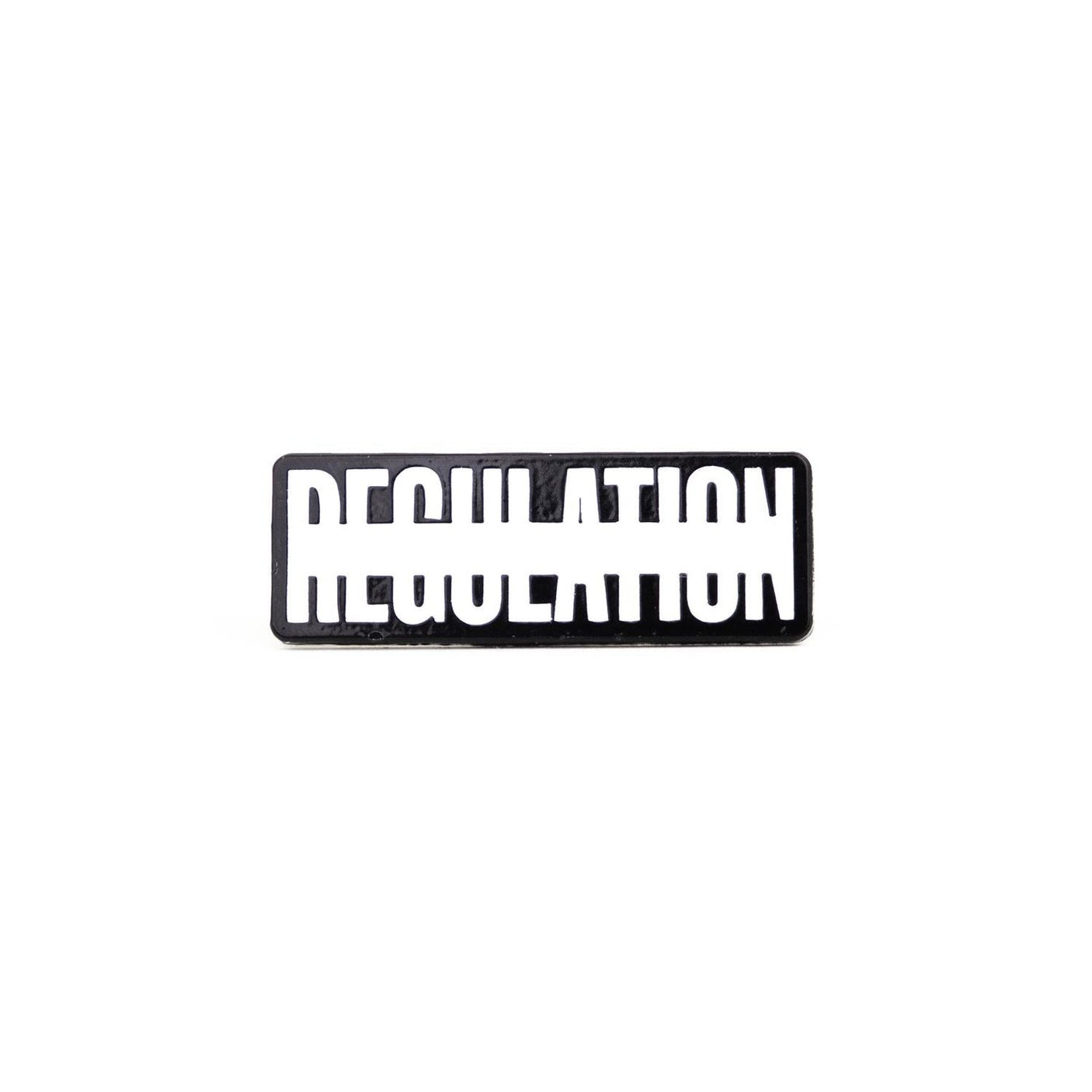 REGULATION Logo Pin #001, Limited Edition from REGULATION.