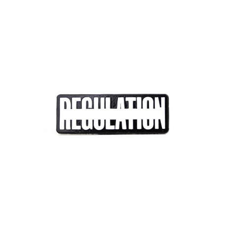 REGULATION Logo Pin #001, Limited Edition from REGULATION.
