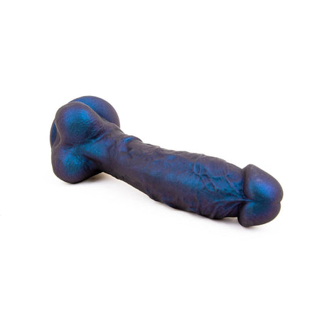 REGULATION Realisms, Suction Cup Dildo, 10", Oil Slick Midnight from REGULATION.