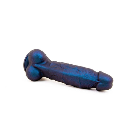 REGULATION Realisms, Suction Cup Dildo, 7.5'', Oil Slick Midnight from REGULATION.