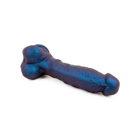 REGULATION Realisms, Suction Cup Dildo, 8.5", Oil Slick Midnight from REGULATION.