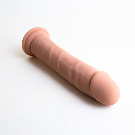 REGULATION Realisms, Vac-U-Lock Suction Cup Dildo, 8", Flesh from REGULATION.