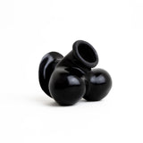 Rubber Anatomical Ball Sheath, Black, 0.6mm from REGULATION.