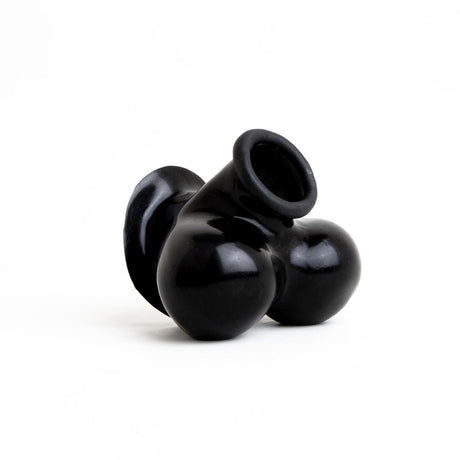 Rubber Anatomical Ball Sheath, Black, 0.6mm from REGULATION.