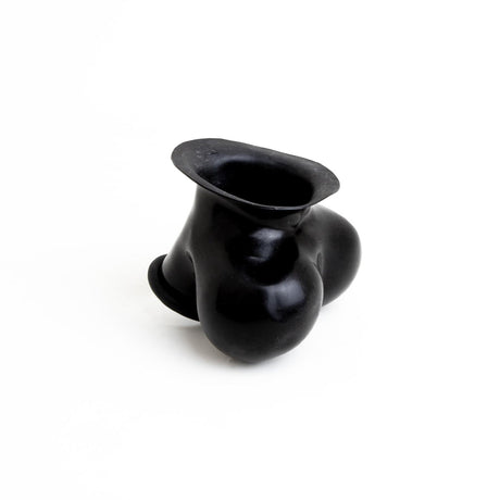 Rubber Anatomical Ball Sheath, Black, 0.6mm from REGULATION.
