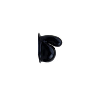 Rubber Chastity Sheath, Black, 3.5mm - 4mm, S from Elastic - Dreams.
