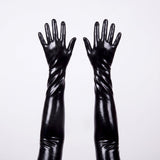 Rubber Elbow Length Gloves, Black from REGULATION.