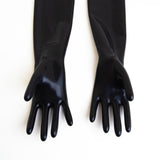 Rubber Elbow Length Gloves, Black from REGULATION.