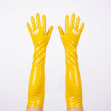 Rubber Elbow Length Gloves, Yellow from REGULATION.